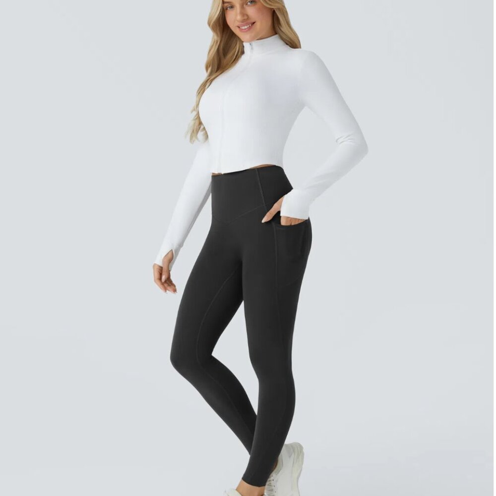 Halara UltraSculpt™ High Waisted Butt Lifting Tummy Control Workout Leggings - Picture 7 of 8